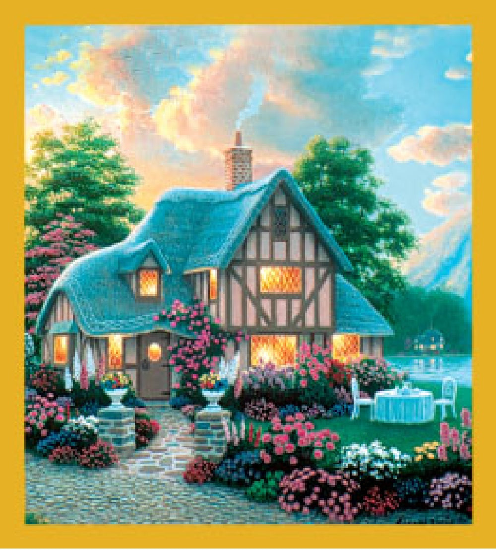 SKU : 06300 - Lakeside Cottage - Magnetic Bookmark