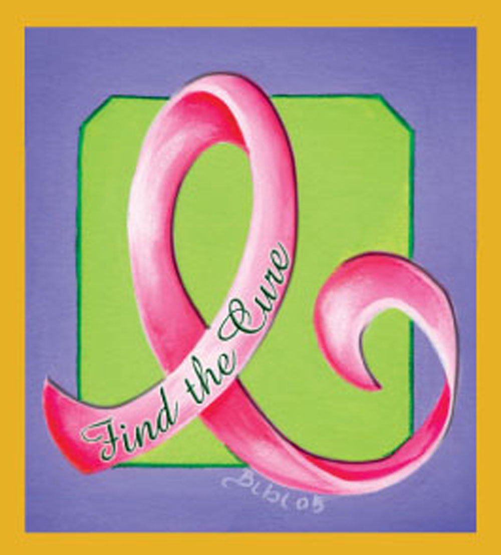 SKU : 06606 - Find the Cure Ribbon - Magnetic Bookmark