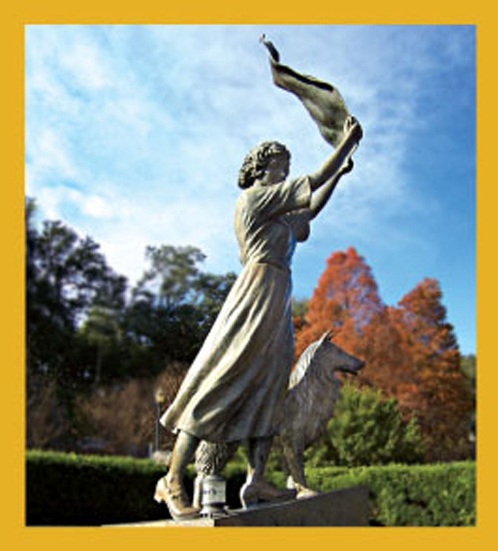 SKU : 06697 - Waving Girl, Savannah GA - Magnetic Bookmark