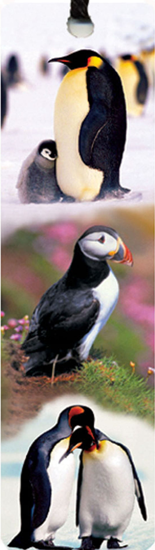SKU : 15029 - Penguins & Puffin - Tassel Bookmark