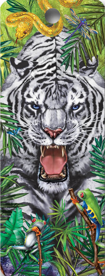 SKU : 16188 - White Tiger - Motion Bookmark