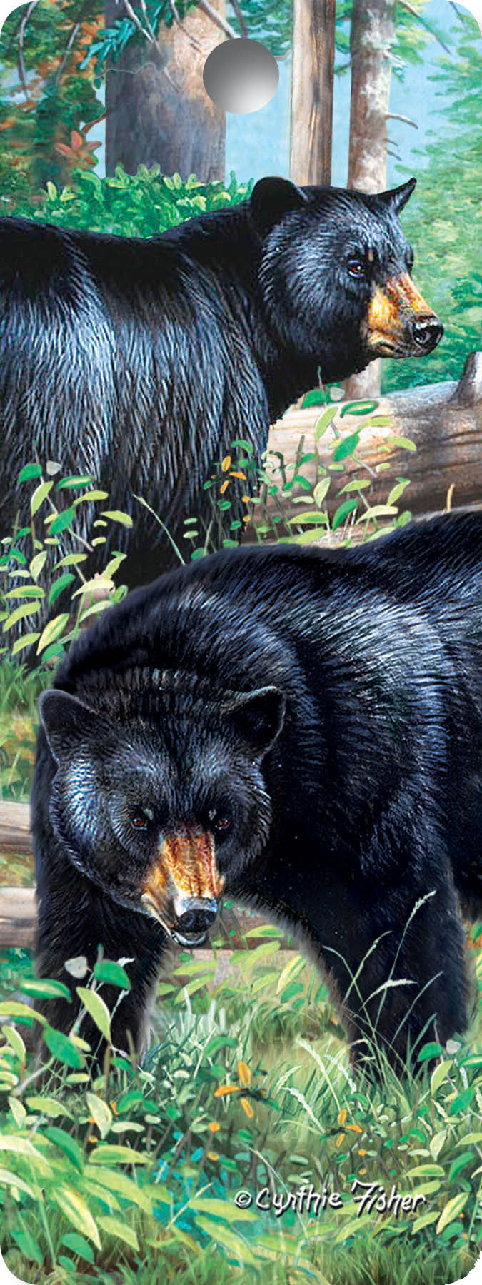 SKU : 16294 - Black Bear - 3D Bookmark