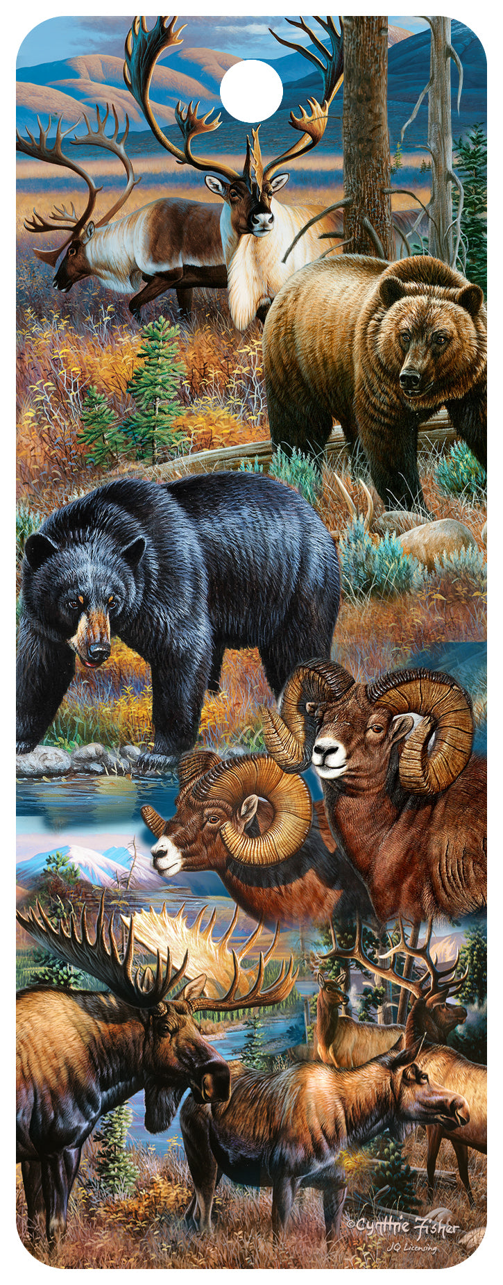SKU : 16326 - Northern Wildlife - 3D Bookmark