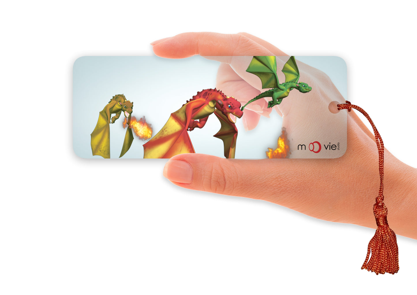 SKU : 16339 - Dragons - Clear Motion Bookmark