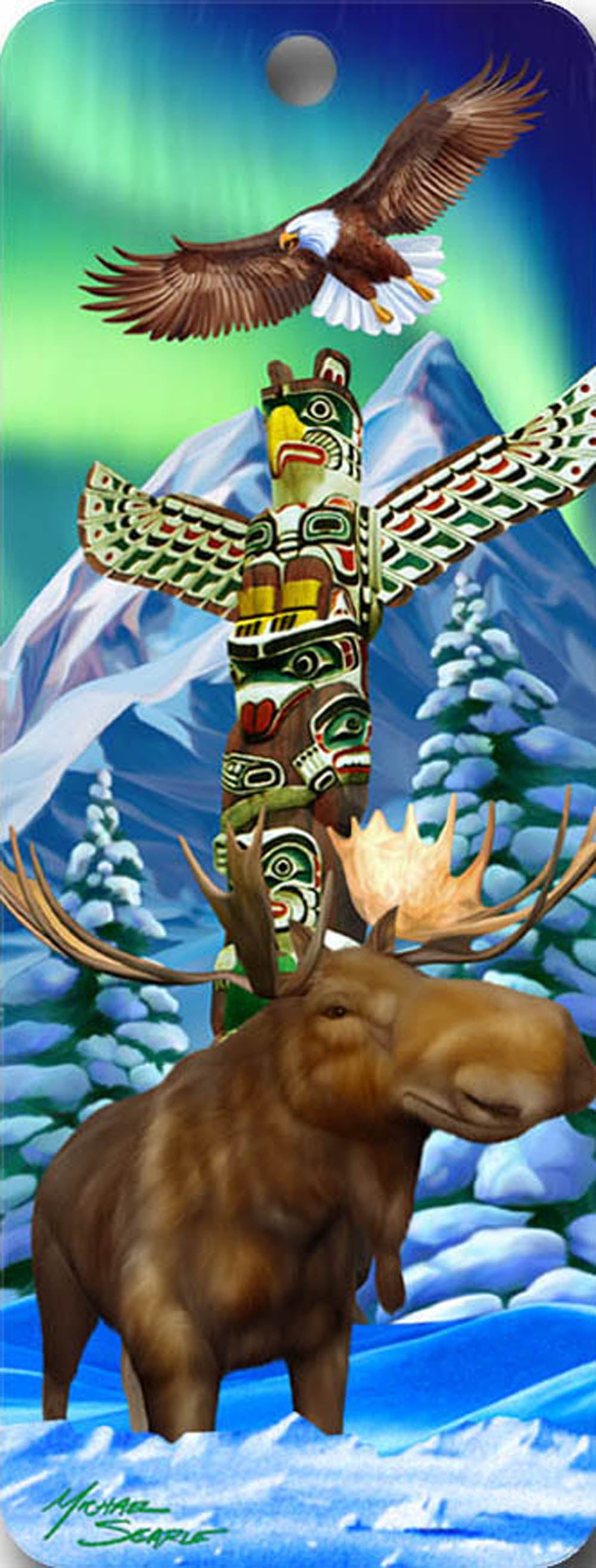 SKU : 16521 - Totem Pole - 3D Bookmark