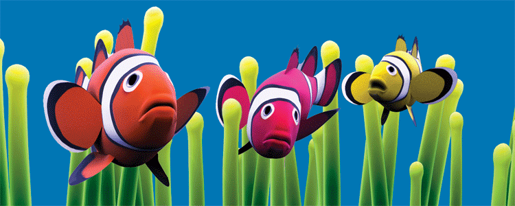 SKU : 16844 - Clownfish - Motion Bookmark