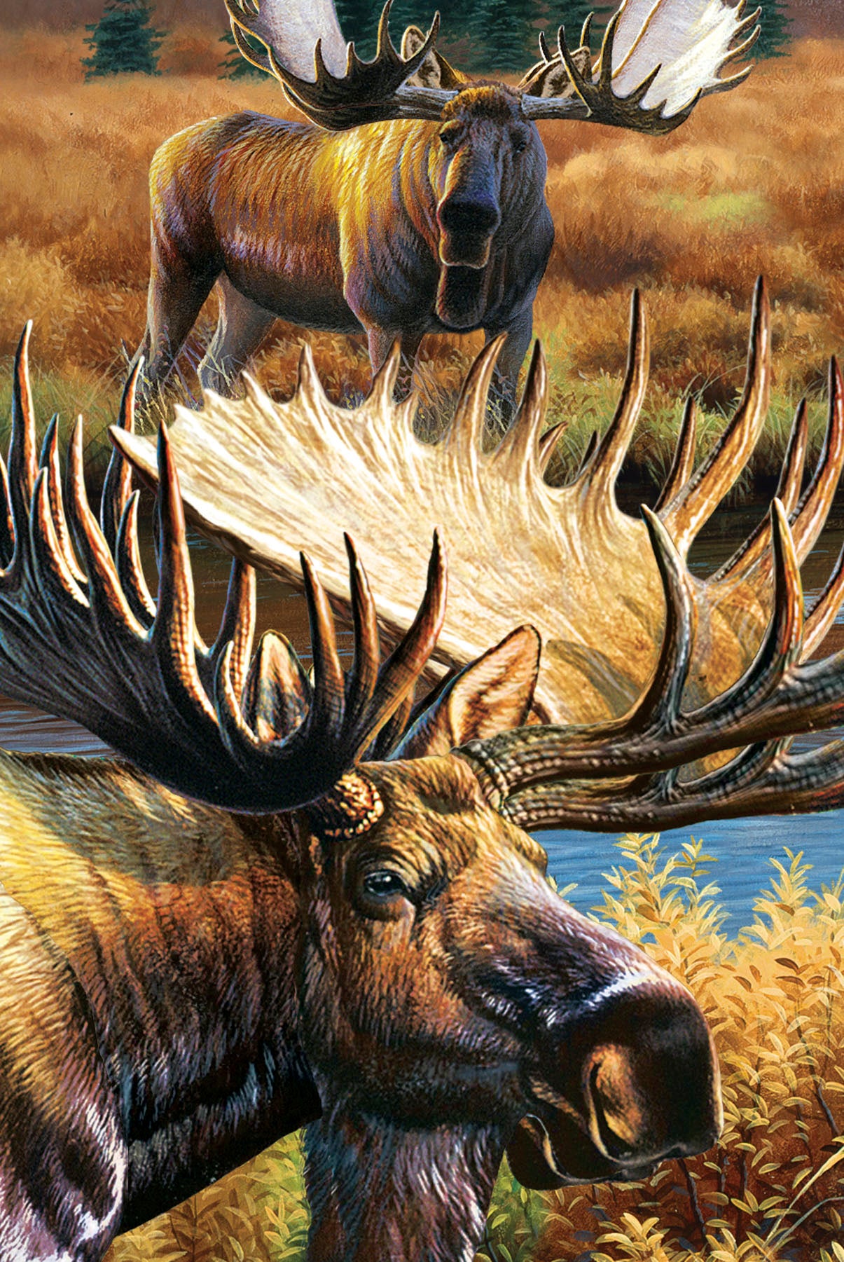 SKU : 20154 - Moose - 3D Magnet
