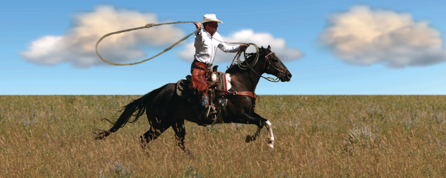 SKU : 886 - Cowboy - Motion Bookmark/ 6" Ruler