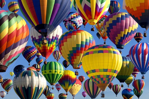 SKU : 20400 - Hot Air Balloons - 3D Postcard