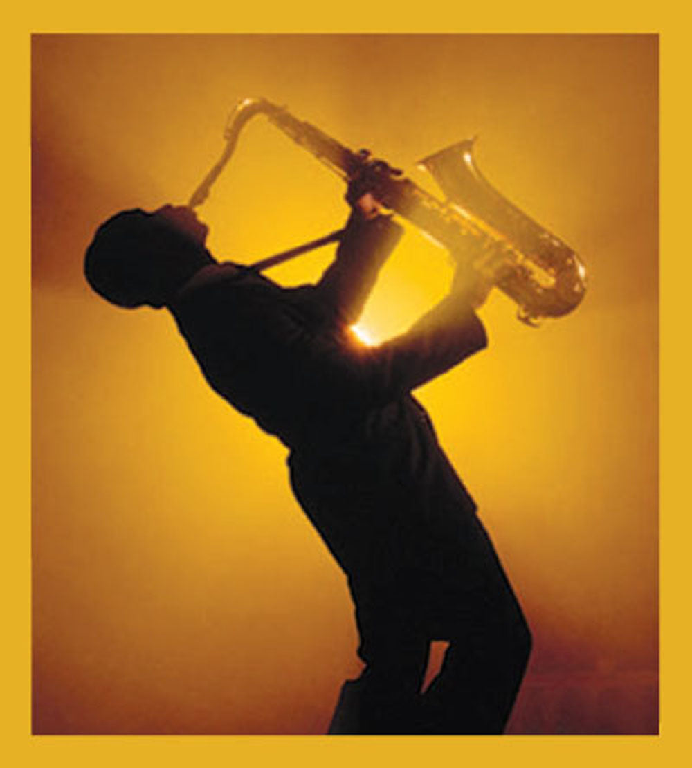 SKU : 01219 - Jazz Musician - Magnetic Bookmark