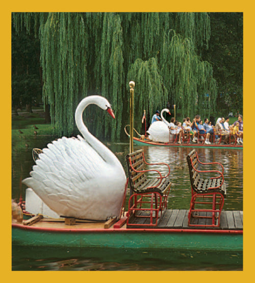 SKU : 01292 - Swan Boats - Magnetic Bookmark