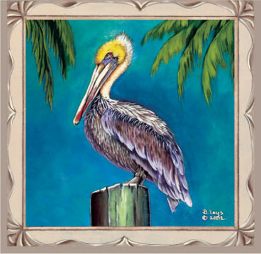 SKU : 02019 - Pelican - Magnetic Bookmark