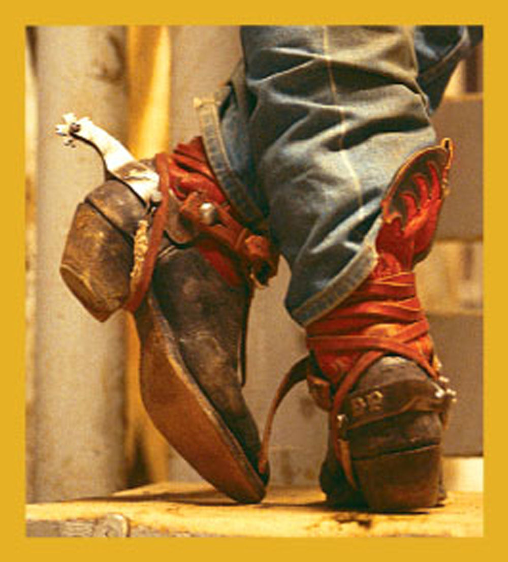 SKU : 02111 - Crossed Boots - Magnetic Bookmark