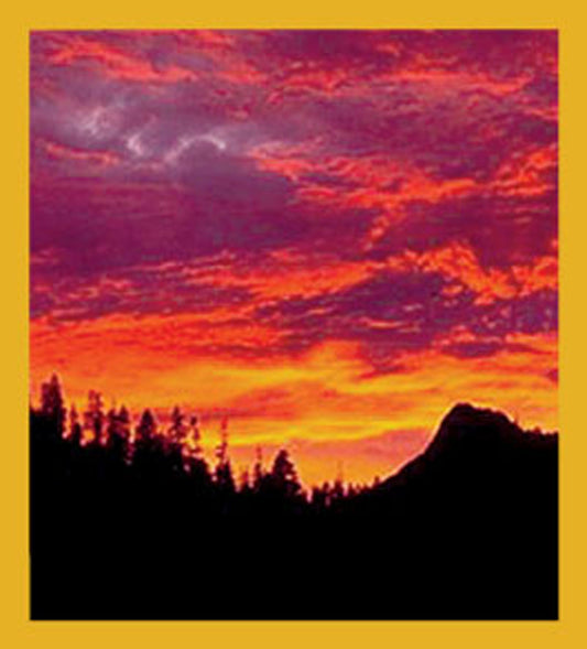 SKU : 06036 - Sunset at Lake Tahoe - Magnetic Bookmark