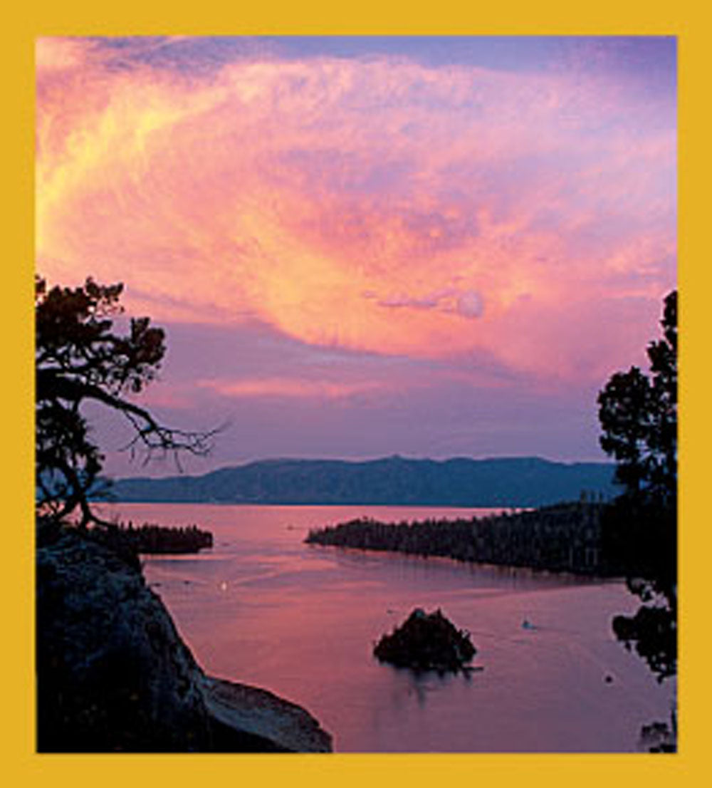 SKU : 06039 - Tahoe Sunset - Magnetic Bookmark