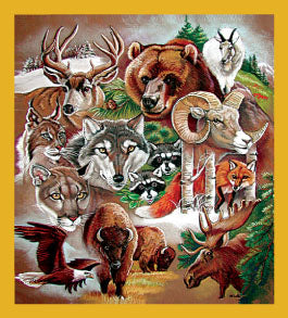 SKU : 06130 - American Wildlife - Magnetic Bookmark