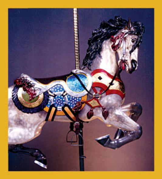 SKU : 06231 - Carousel Horse - Magnetic Bookmark
