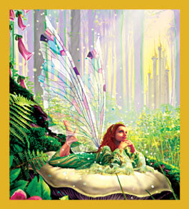 SKU : 06354 - Wood Fairy - Magnetic Bookmark