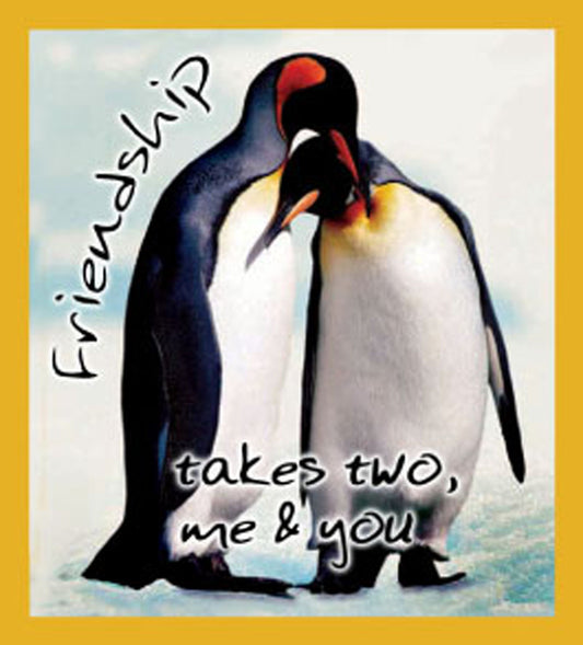SKU : 06389 - Friendship Takes Two - Magnetic Bookmark