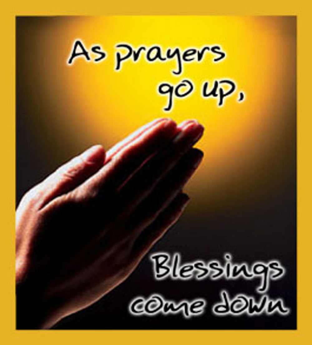 SKU : 06394 - As Prayers Go Up - Magnetic Bookmark