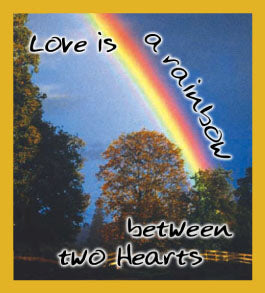 SKU : 06405 - Love is a Rainbow - Magnetic Bookmark