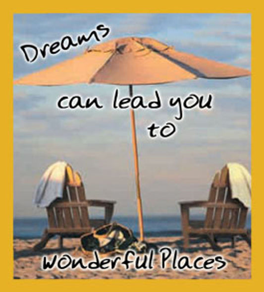 SKU : 06420 - Dreams Can Lead You - Magnetic Bookmark