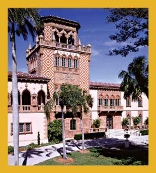 SKU : 06441 - Ringling Mansion (Front View) - Magnetic Bookmark