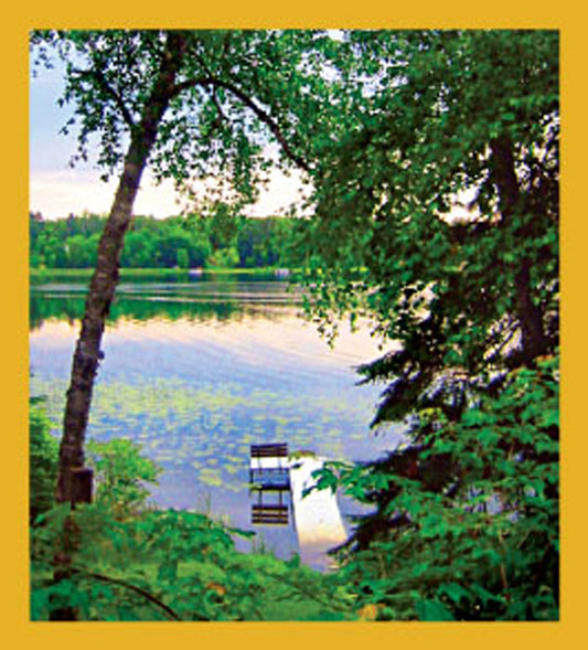 SKU : 06636 - At the Lake - Magnetic Bookmark