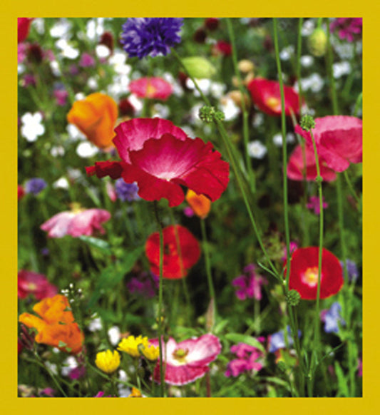 SKU : 07164 - Happy Little Flowers - Magnetic Bookmark