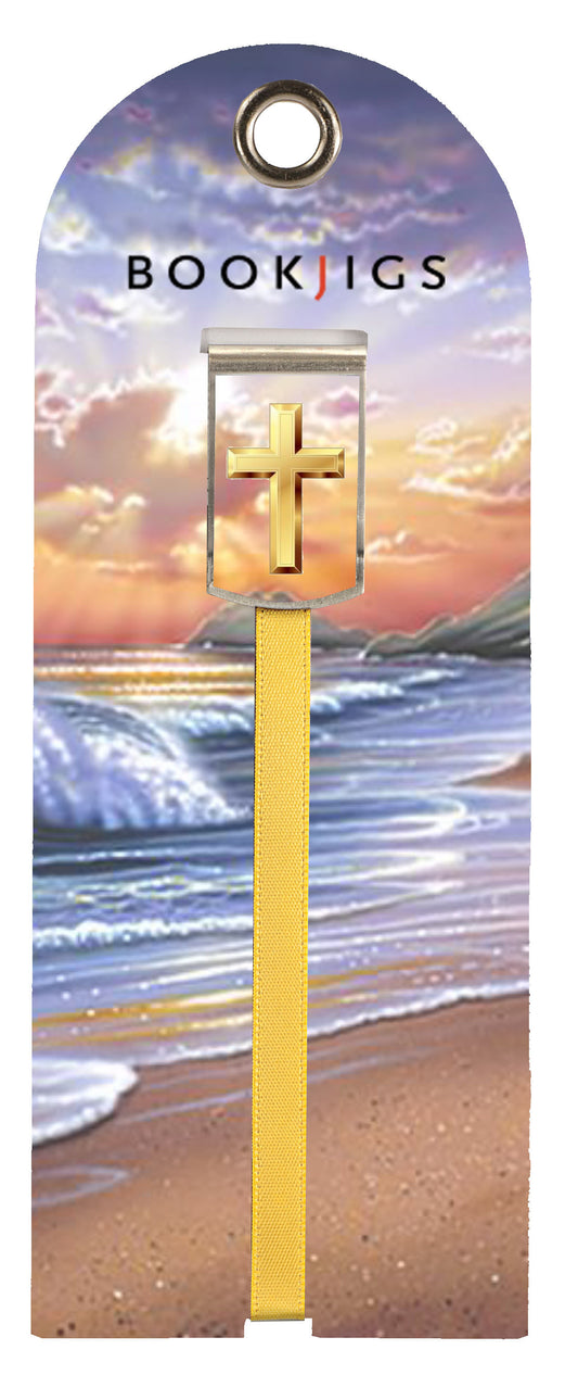 SKU : 1428 - Gold Cross- Bookjig