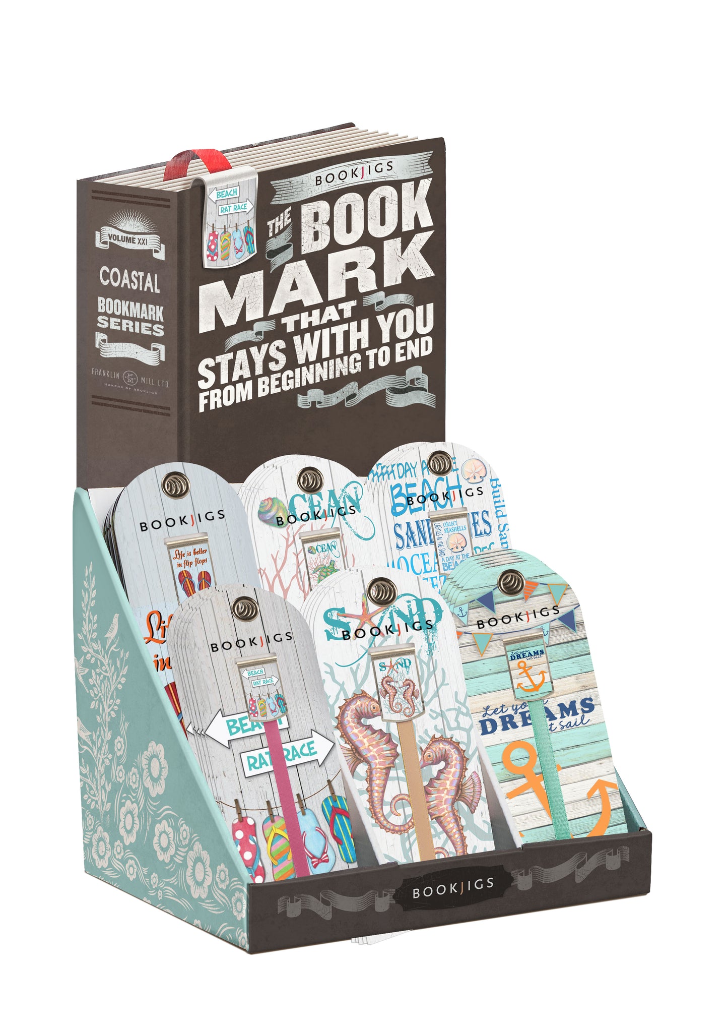 SKU : 1455 - Coastal - Bookjig Assortment