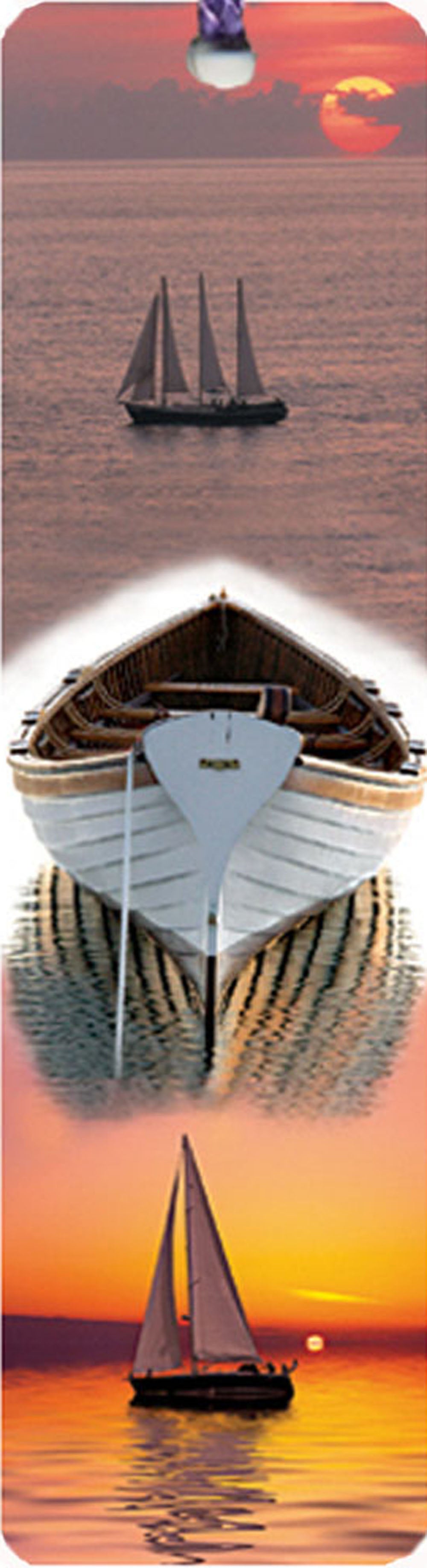 SKU : 15039 - Let's Go Boating - Tassel Bookmark