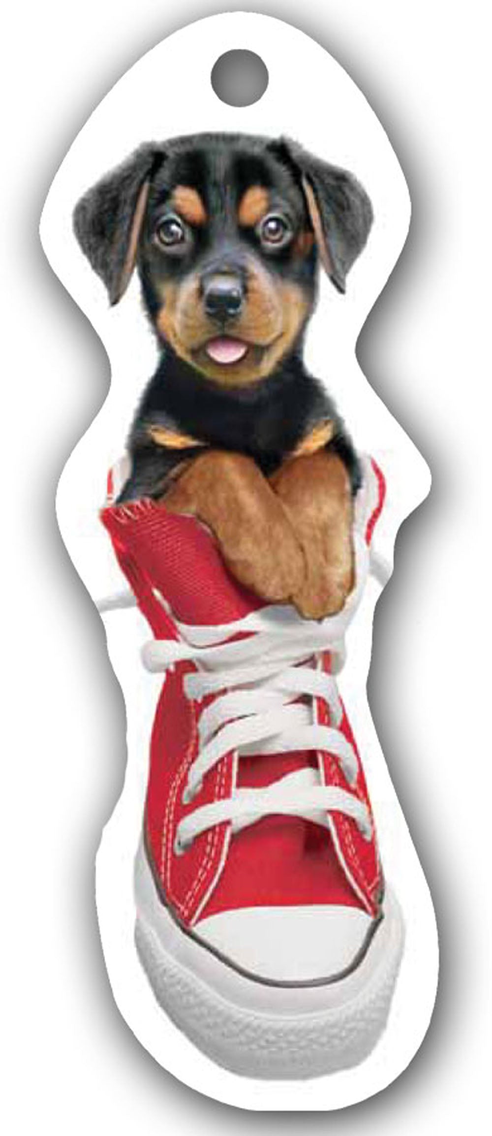 SKU : 15161 - I Love My Rottweiler - Die Cut Bookmark