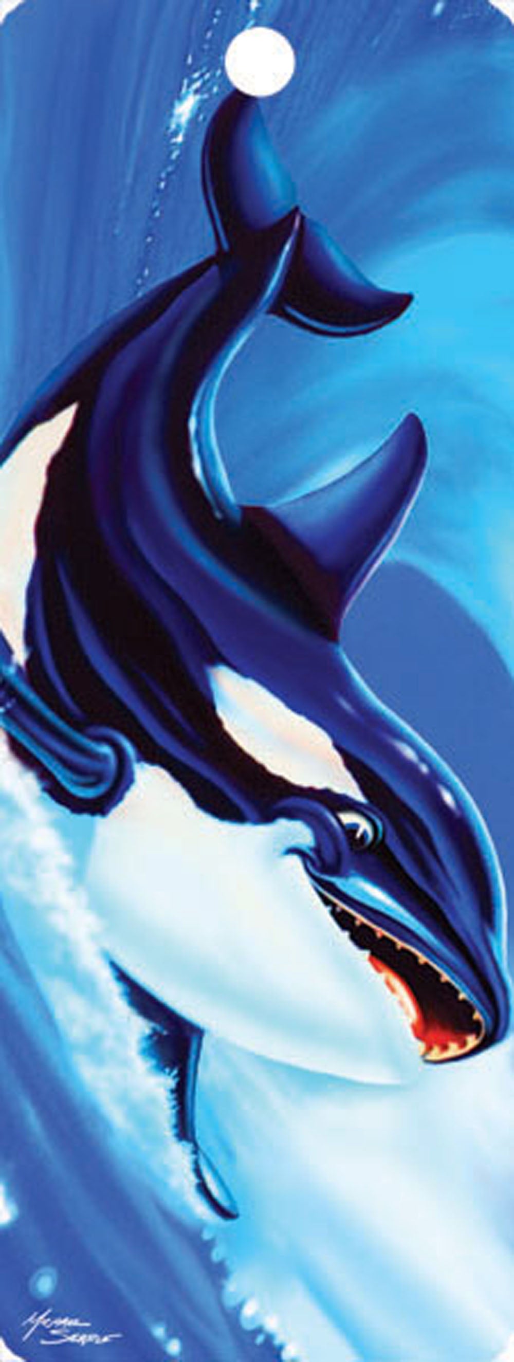 SKU : 15215 - Killer Whale - Hi Def Bookmark