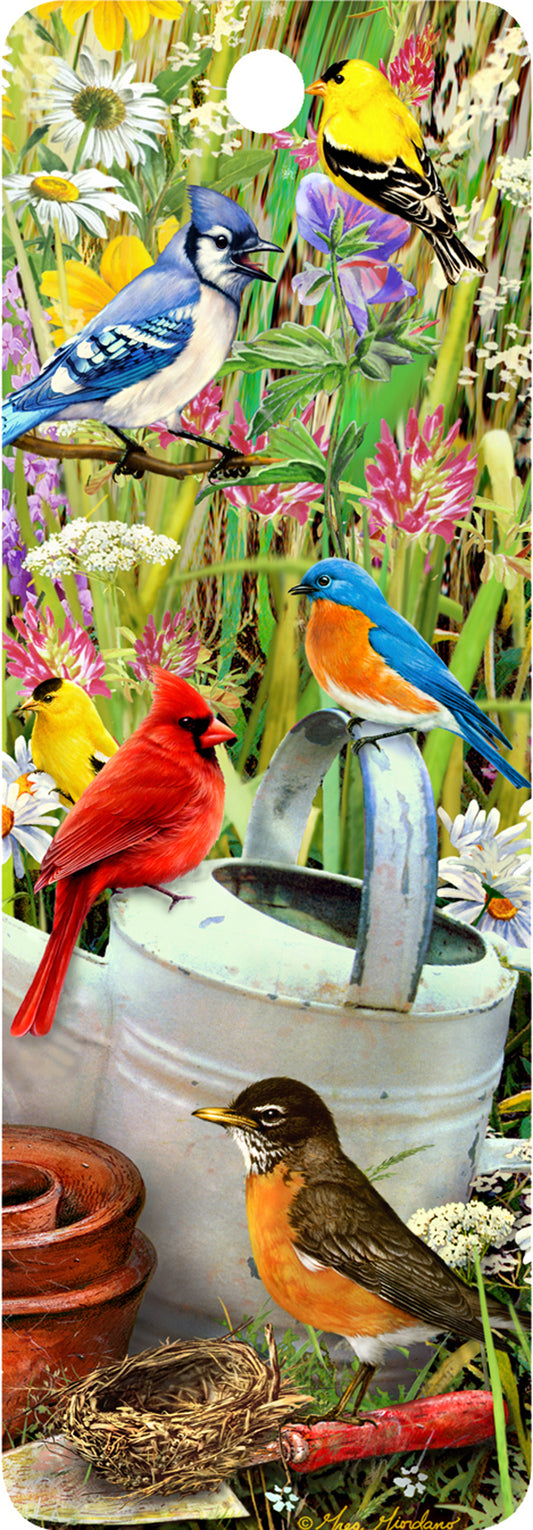 SKU : 16101 - Thirsty Birds - 3D Bookmark
