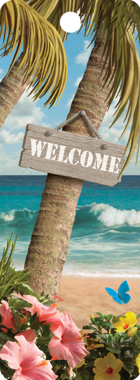 SKU : 16106 - Welcome to Paradise - 3D Bookmark