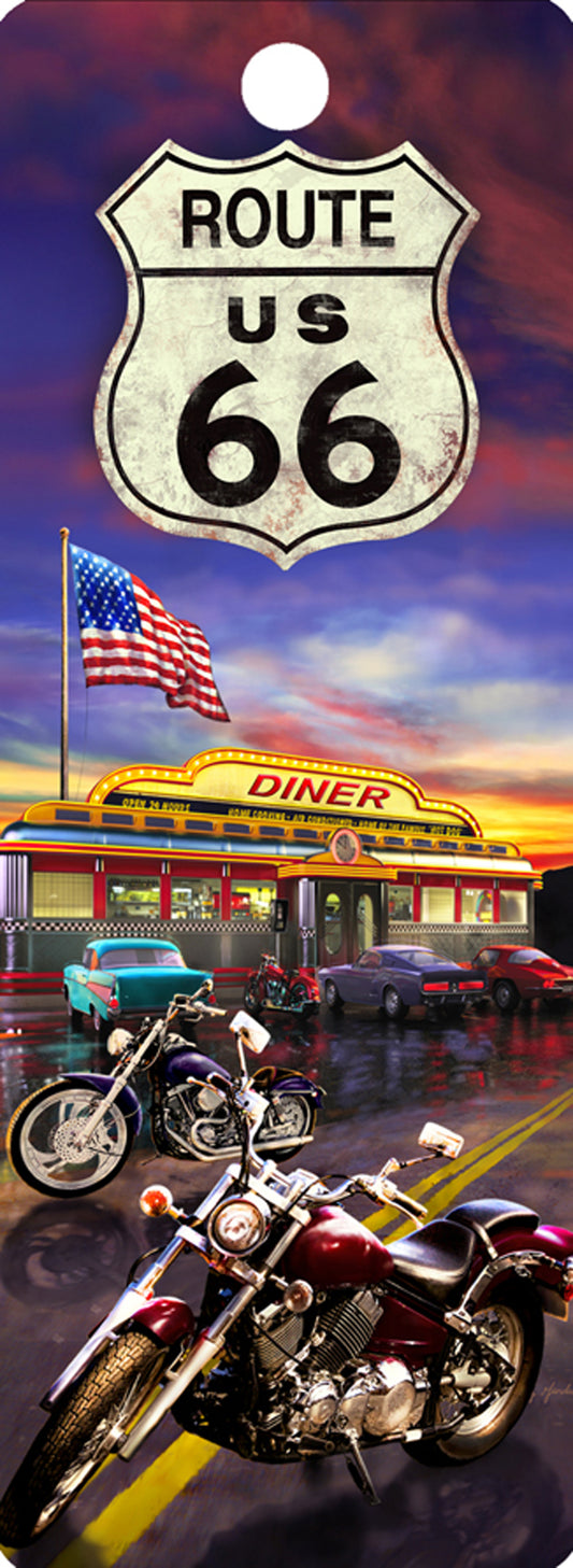 SKU : 16107 - Route 66 - 3D Bookmark