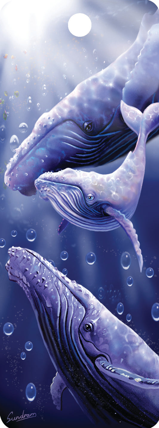 SKU : 16123 - Whale of a Tale - 3D Bookmark