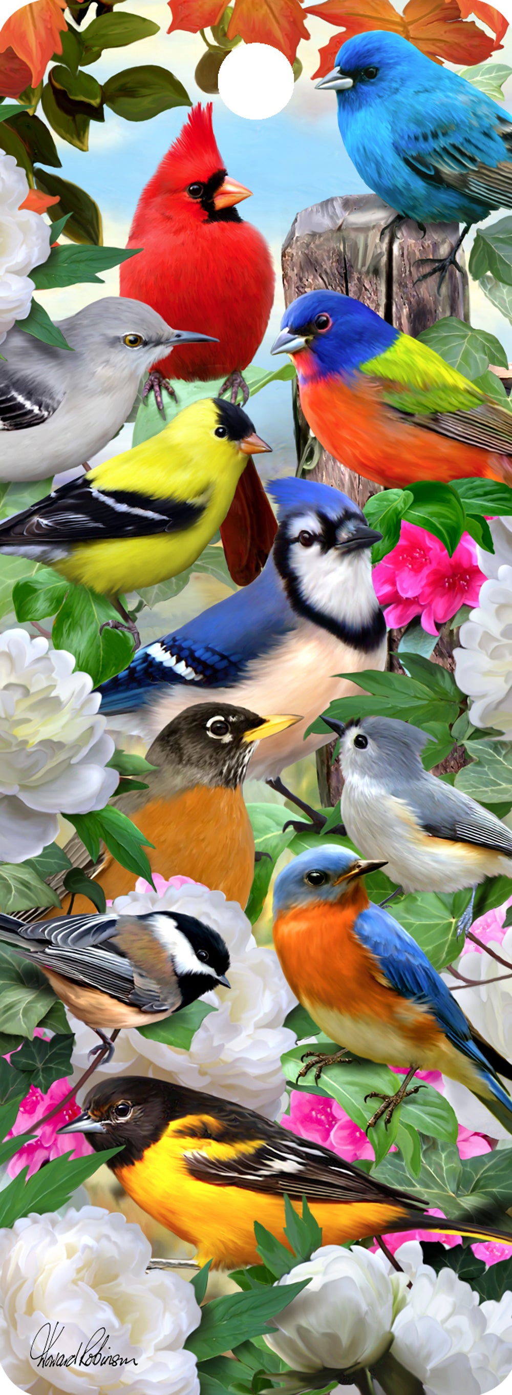 SKU : 16155 - Birds for All Seasons - 3D Bookmark