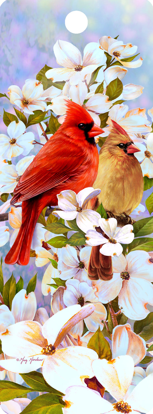 SKU : 16173 - Cardinal Love - 3D Bookmark