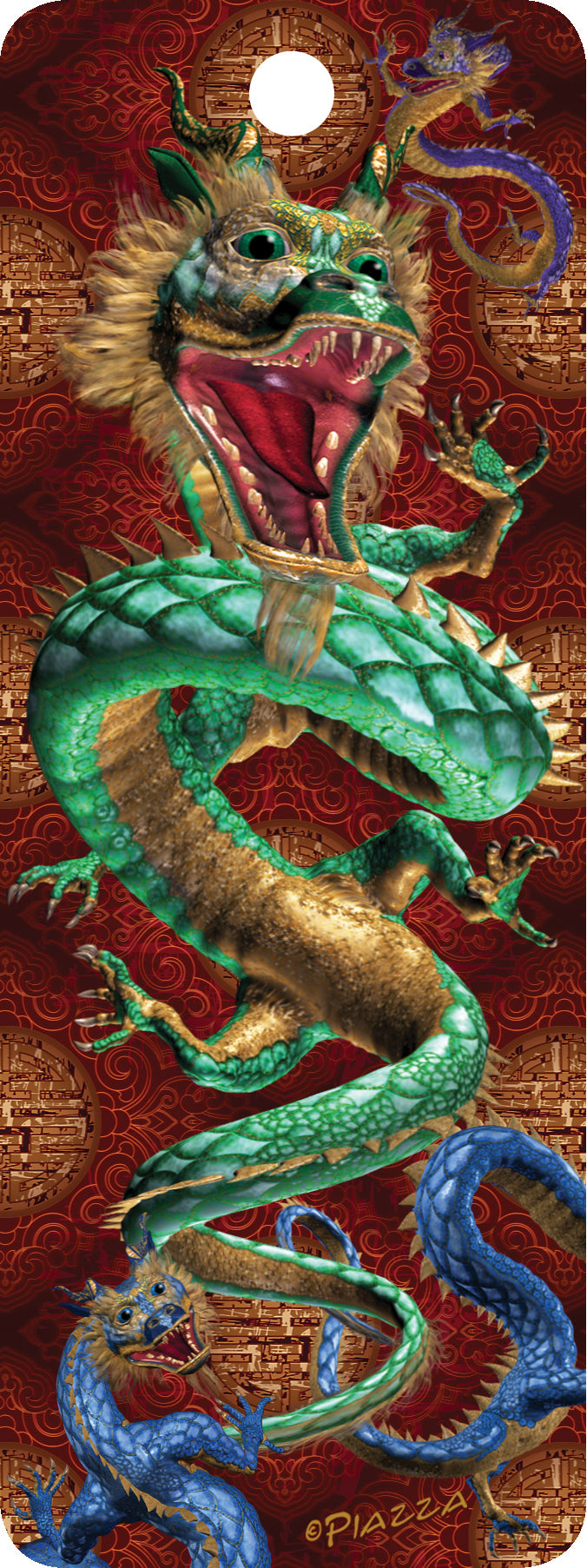 SKU : 16227 - Eastern Dragon - 3D Bookmark