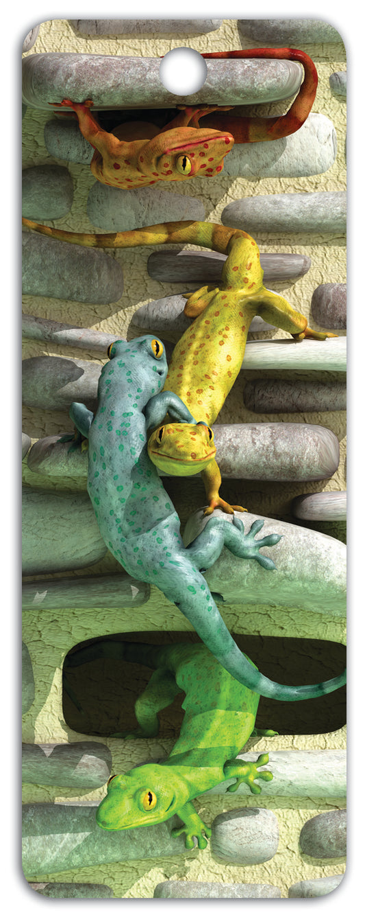 SKU : 16261 - Holy Geckos! - 3D Bookmark
