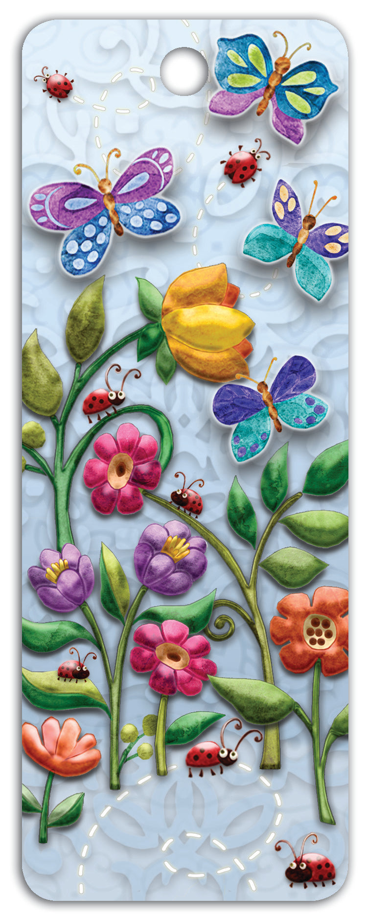 SKU : 16269 - Bugs and Blooms - 3D Bookmark