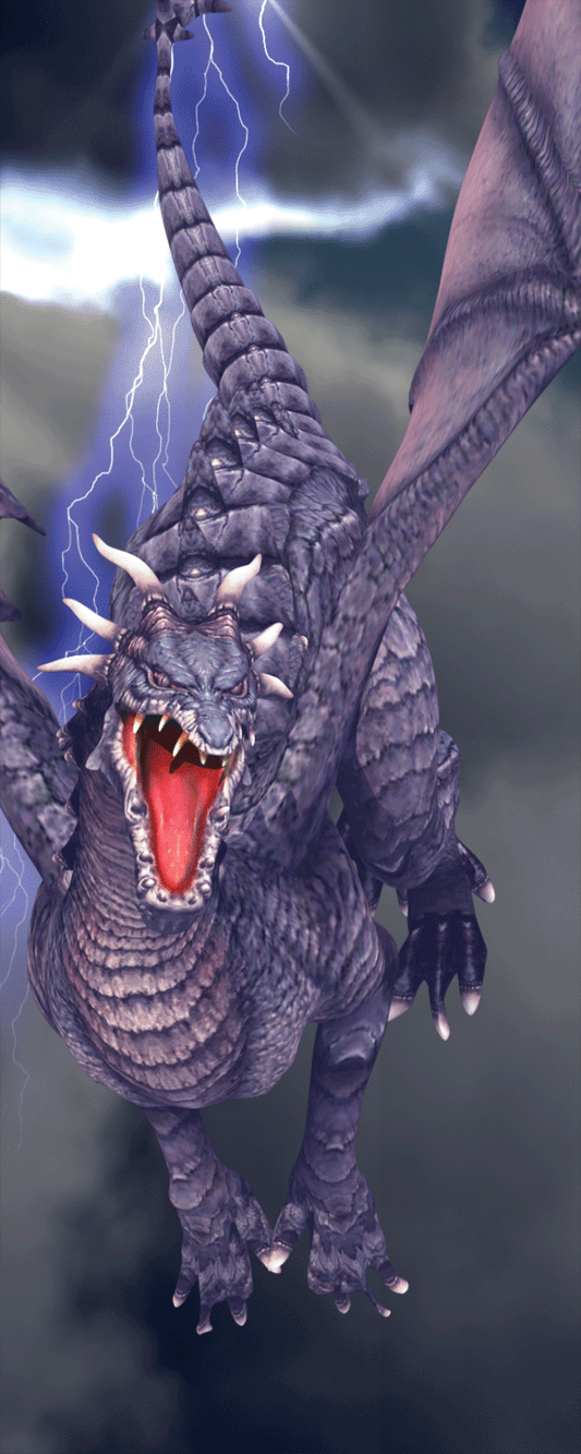 SKU : 16280 - Fierce Dragon -3D Bookmark