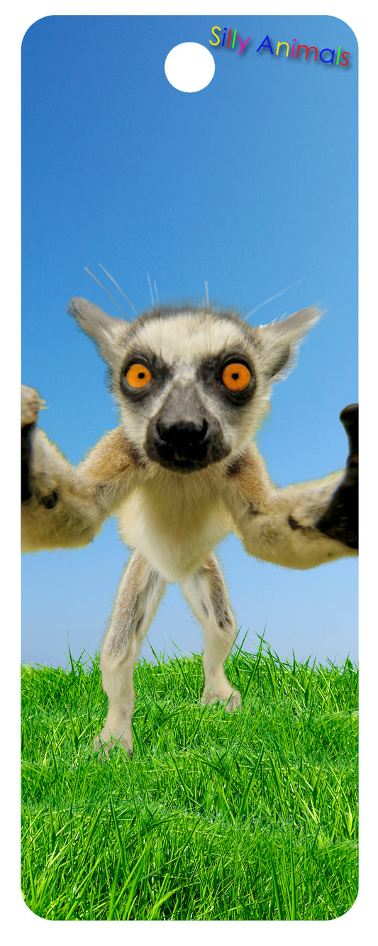 SKU : 16289 - Lemur Selfie - 3D Bookmark