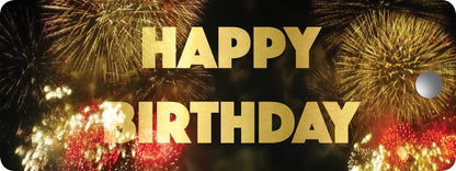 SKU : 16303 - Happy Birthday Fireworks - Motion Bookmark