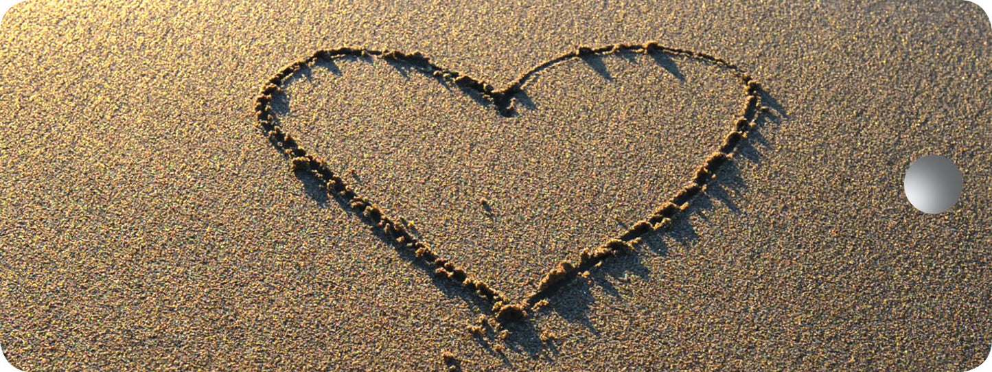 SKU : 16306 - Heart Sand - Motion Bookmark