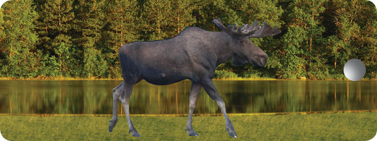 SKU : 16309 - Moose Walking - Motion Bookmark
