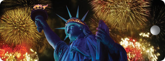 SKU : 16312 - Statue of Liberty Fireworks - Motion Bookmark