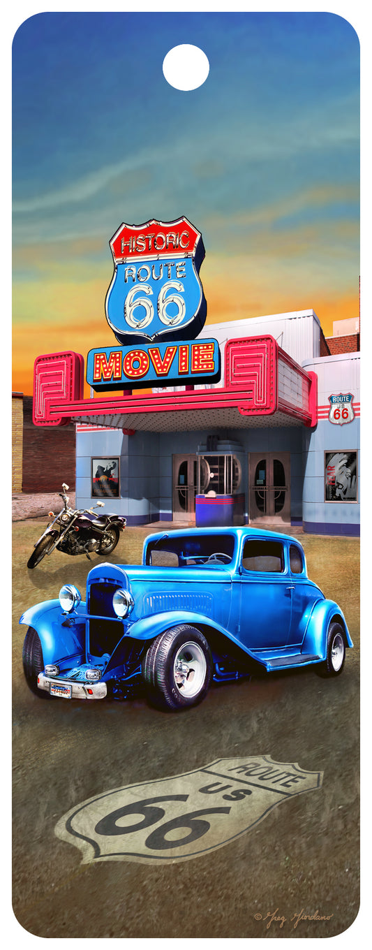SKU : 16323 - Movie Theater Cars - 3D Bookmark